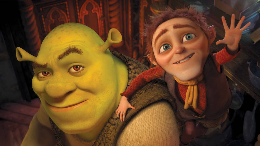 Shrek And Rumpelstiltskin Wallpaper