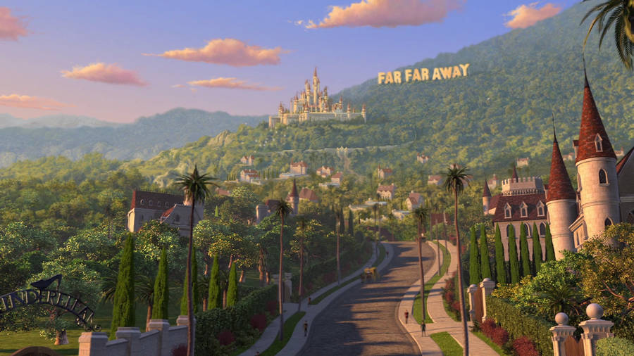 Shrek Far Far Away Wallpaper