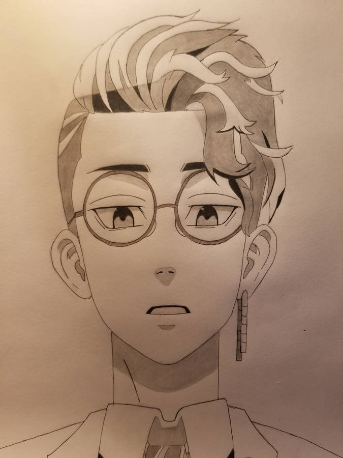 Shuji Hanma Brown Drawing Wallpaper