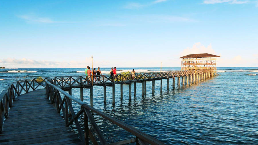 Siargao Island Cloud 9 Wallpaper