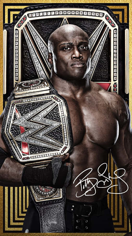 Signed Photo Of Bobby Lashley Wallpaper