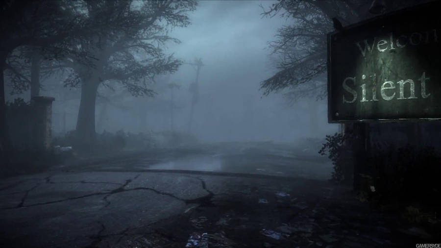 Silent Hill Foggy Entrance Wallpaper