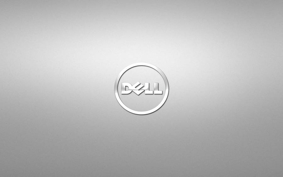 Silver Dell Hd Logo Wallpaper