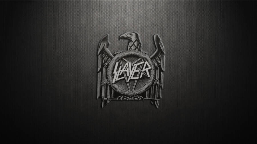 Silver Eagle Slayer Logo Wallpaper