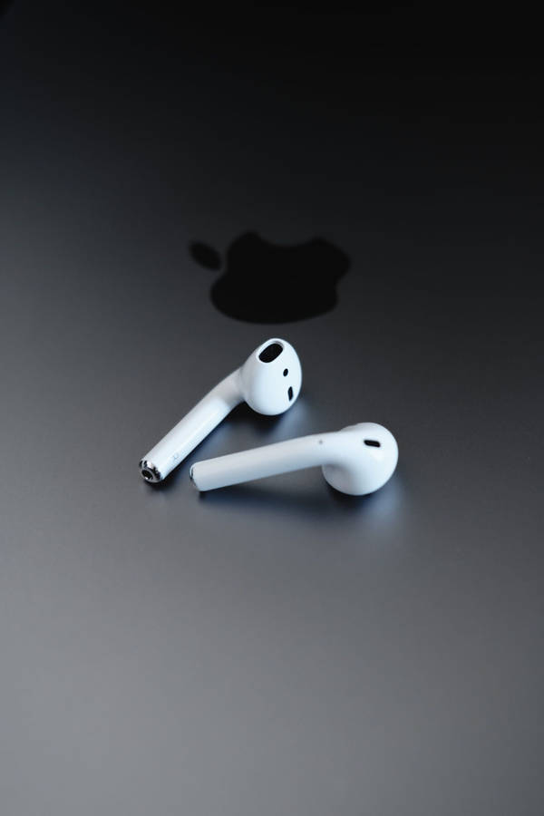 Simple Apple Airpods Wallpaper