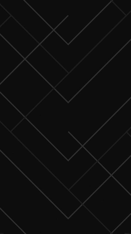 Simple Black Dark Geometric Phone Wallpaper