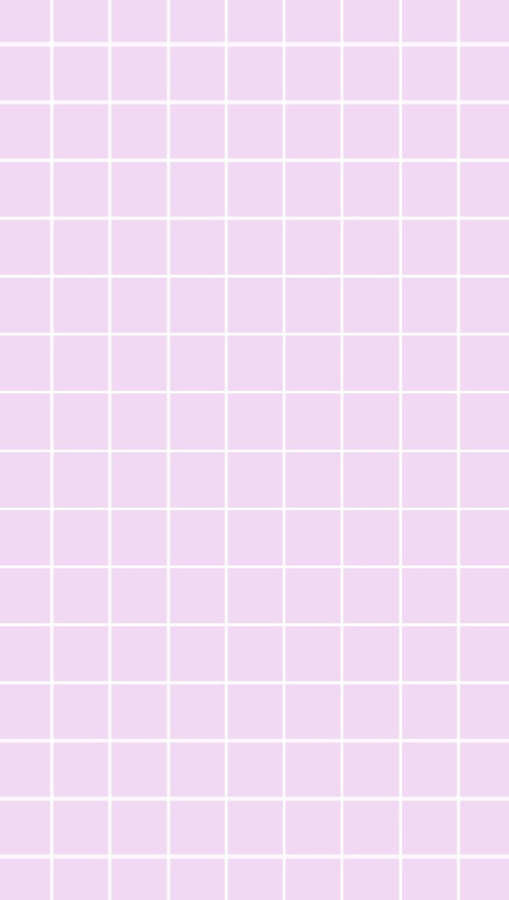 Simple Pink And White Grid Aesthetic Wallpaper