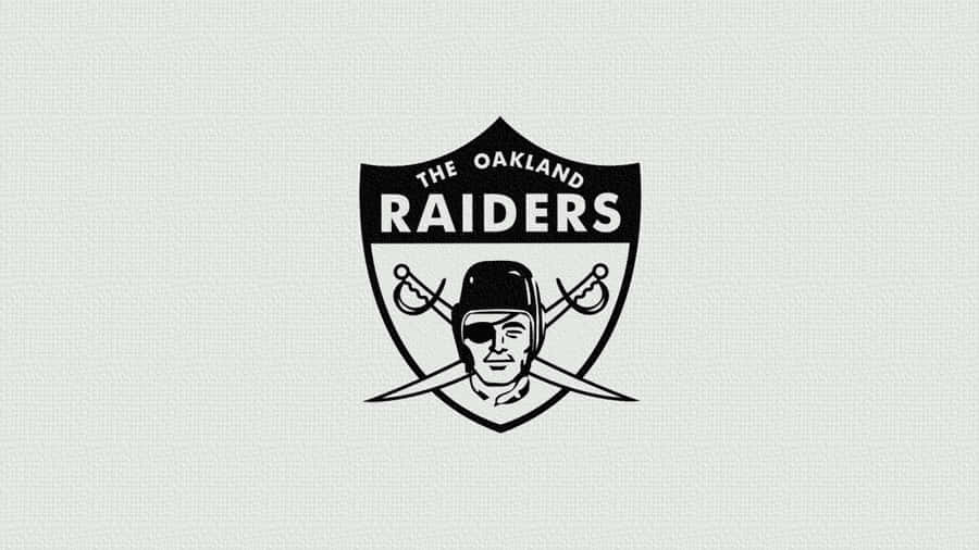 Simple Retro The Oakland Raiders Logo Wallpaper