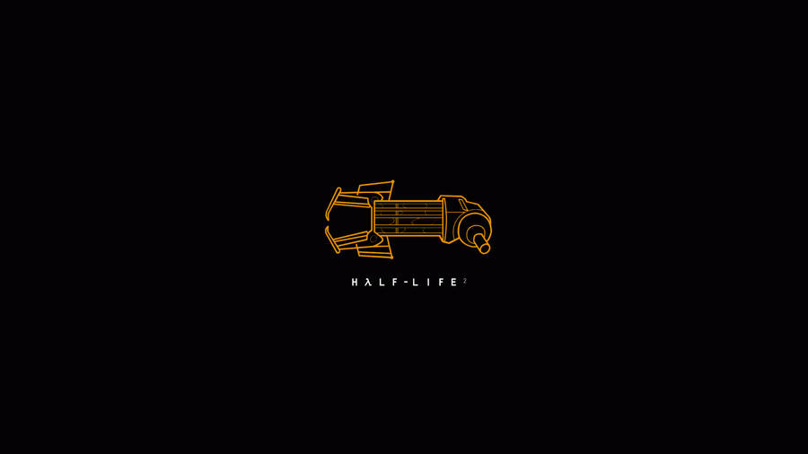 Simplistic Gaming Half-life 2 Gravity Gun Wallpaper