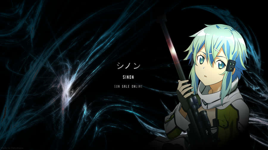 Sinon, The Fearless Warrior Wallpaper