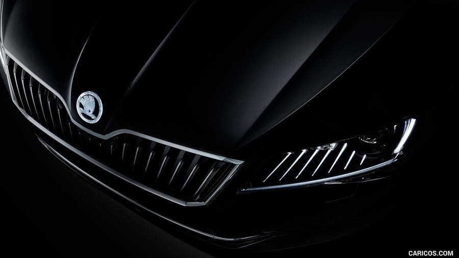 Skoda Superb Black Crystal - Detail. Hd Wallpaper Wallpaper