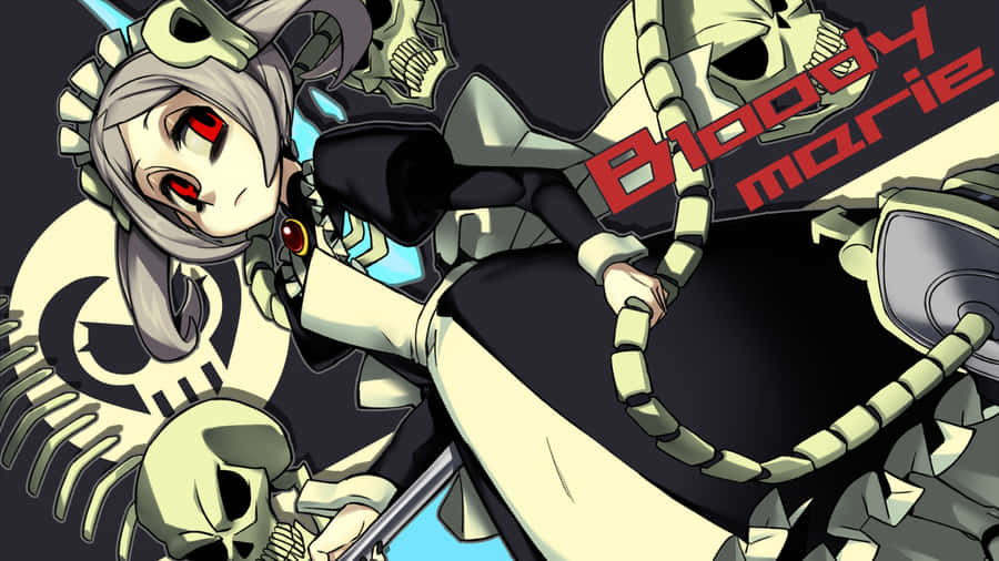 Skullgirls Bloody Marie Wallpaper