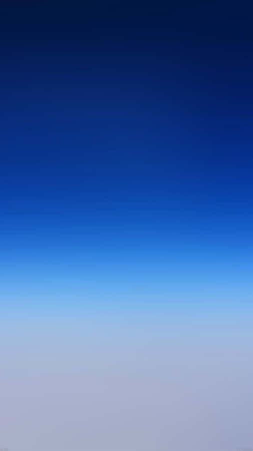 Sky Blue And Dark Blue Gradient Wallpaper