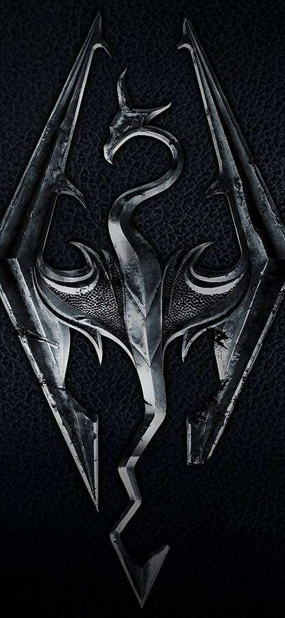 Skyrim 4k The Elder Scrolls V Logo Wallpaper