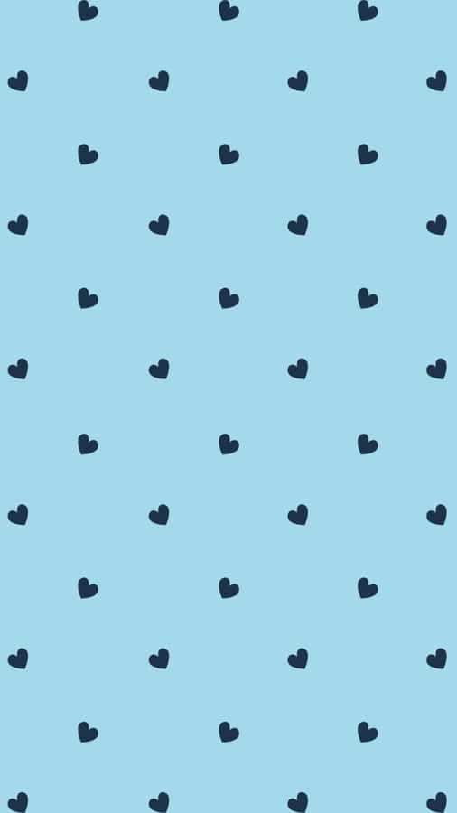 Sleek Blue Smartphone Wallpaper