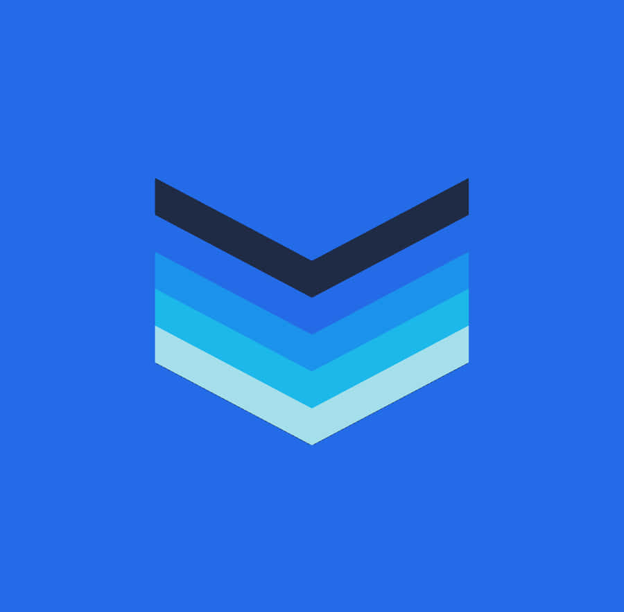 Sleek Mkbhd Logo On A Red Background Wallpaper