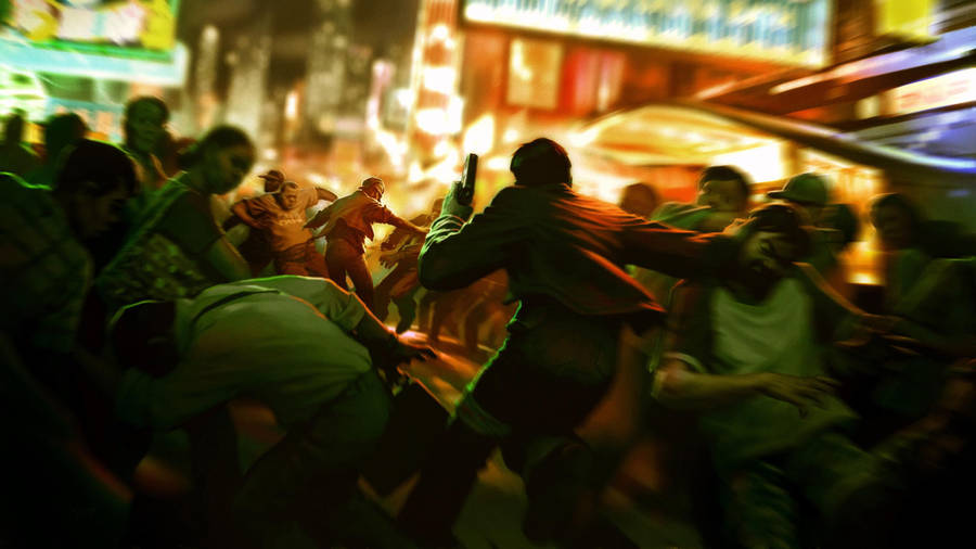 Sleeping Dogs Market Brawl Wallpaper
