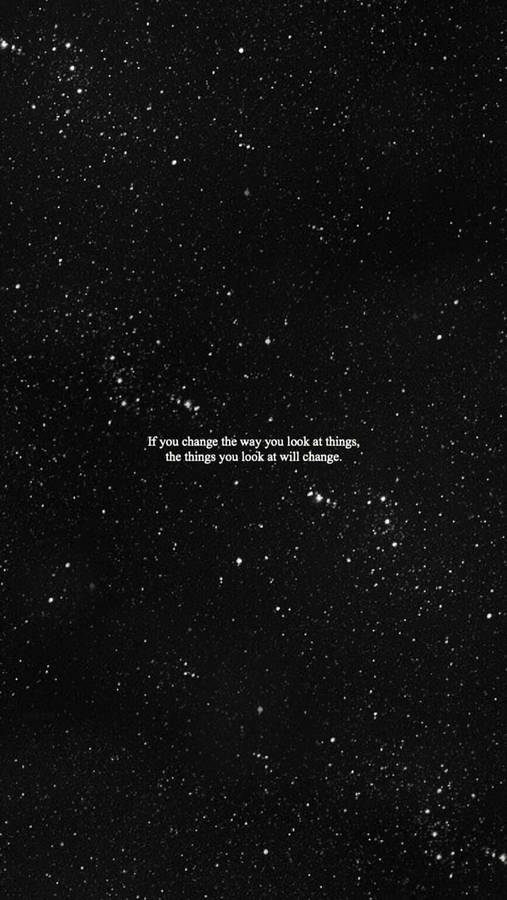 Small Quotes About Change In Perspective Wallpaper