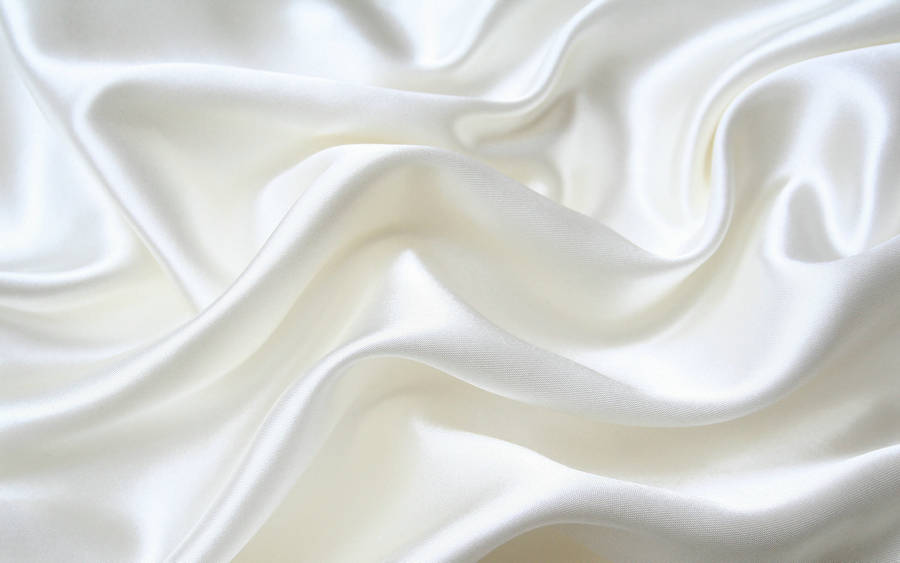 Smooth White Silk Wallpaper
