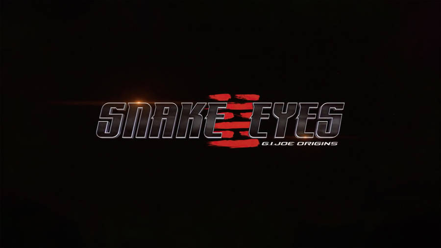 Snake Eyes G.i. Joe Origins Poster Wallpaper