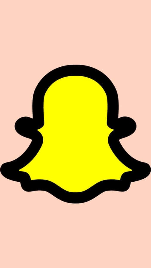 Snapchat Logo Yellow Ghost Wallpaper