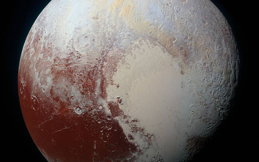 Snow On Pluto Nasa Wallpaper