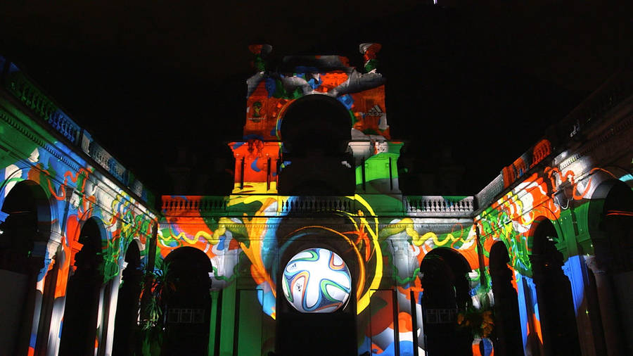 Soccer Fans Gather In Brazil For The 2014 Fifa World Cup Wallpaper