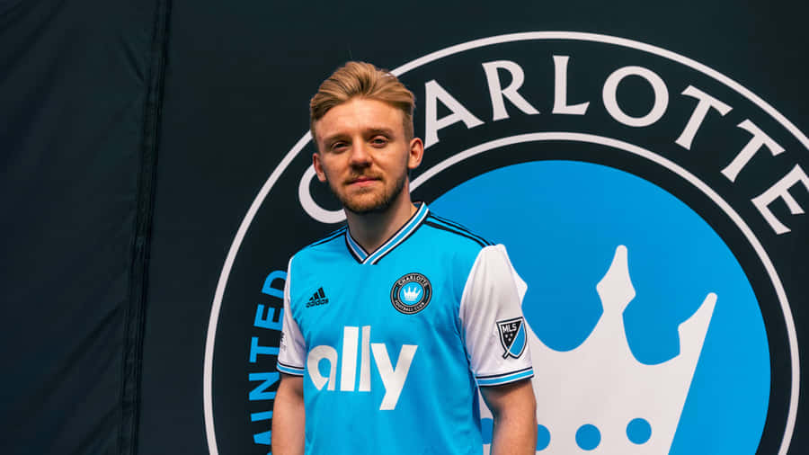 Soccer Player Charlotte F C Jersey Wallpaper