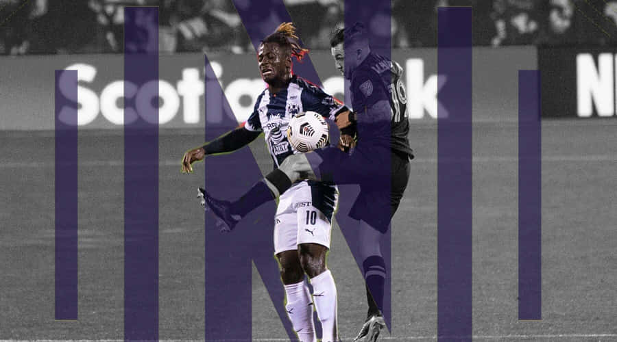 Soccer_ Player_in_ Action_ During_ Match Wallpaper