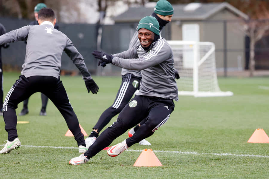 Soccer Training Laughter.jpg Wallpaper