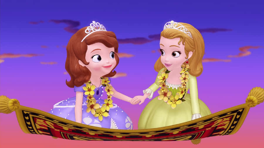 Sofia The First And Queen Miranda Of Enchancia. Wallpaper