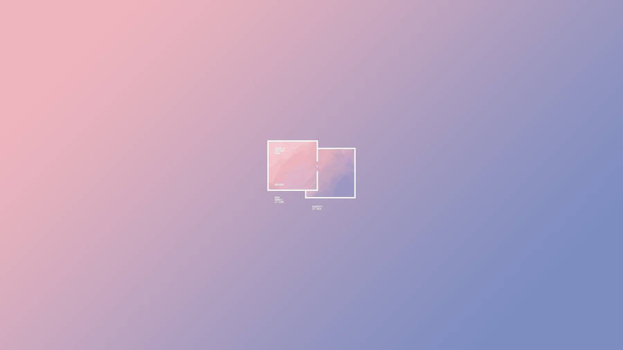 Soft Gradient Minimal Aesthetic Desktop Wallpaper