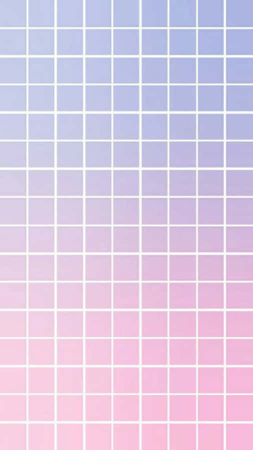 Soft, Romantic And Dreamy Mood With Pastel Aesthetic Grid Wallpaper