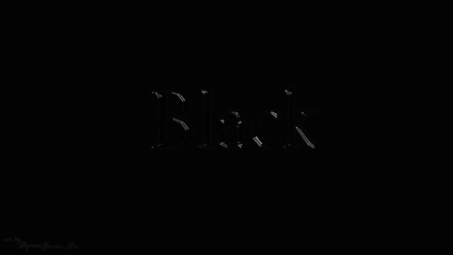 Solid Black 4k Black With Lighting Wallpaper
