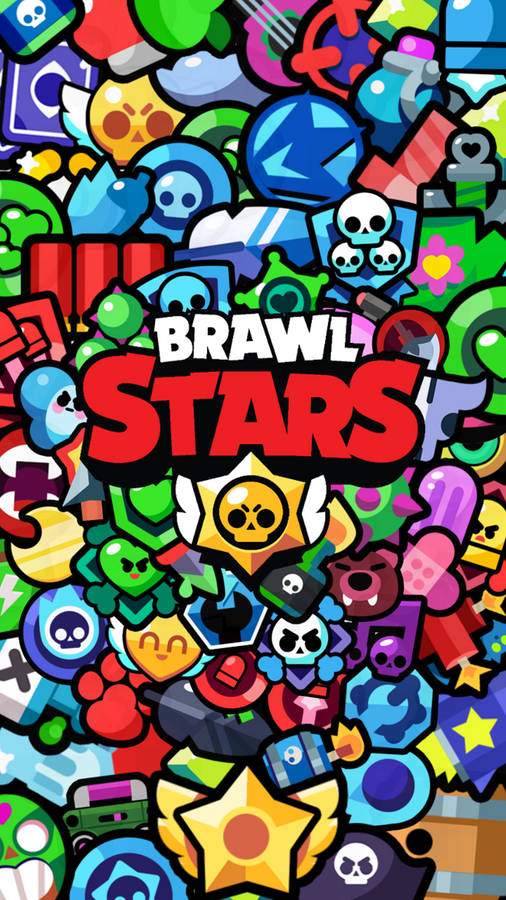 Solid Icon Bundle Brawl Stars 4k Wallpaper