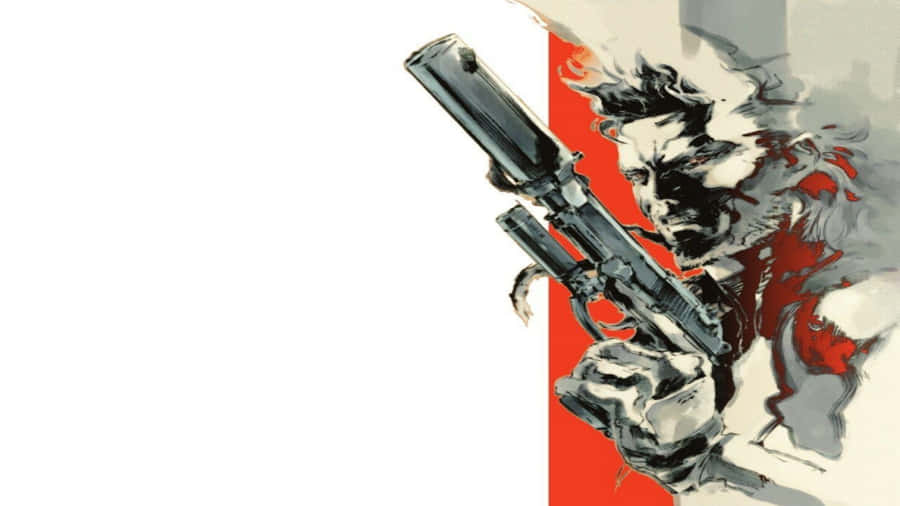 Solid Snake Metal Gear 4k Wallpaper