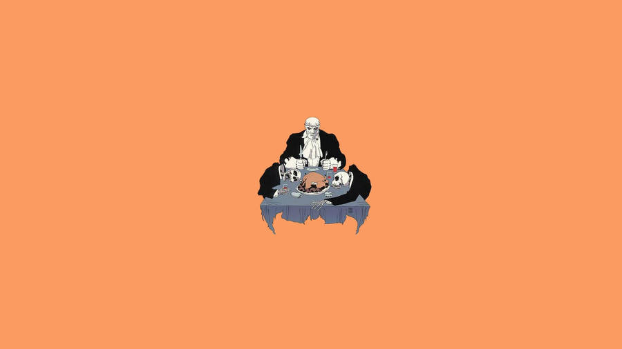 Solomon Grundy The Long Halloween Minimalist Aesthetic Laptop Wallpaper