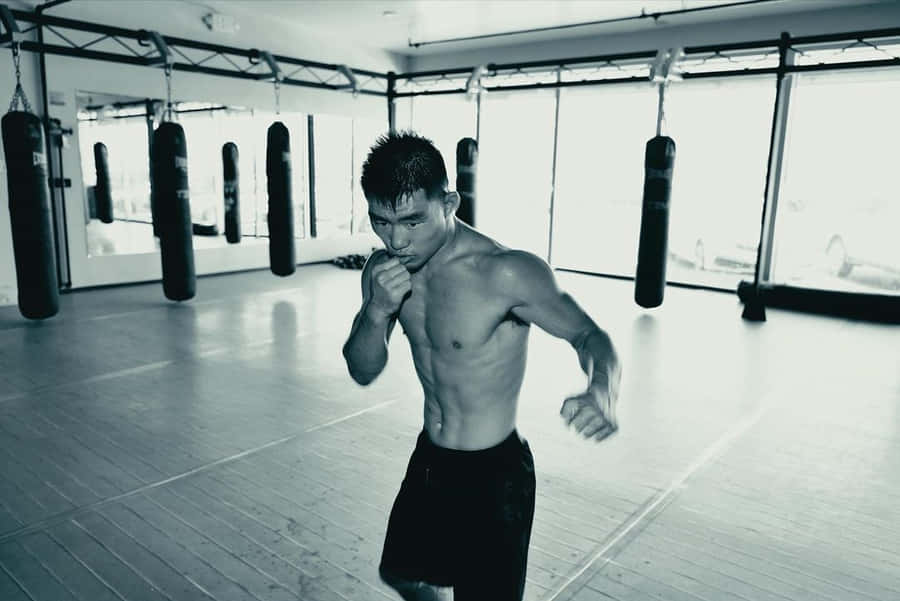 Song Yadong Dynamic Stance Wallpaper