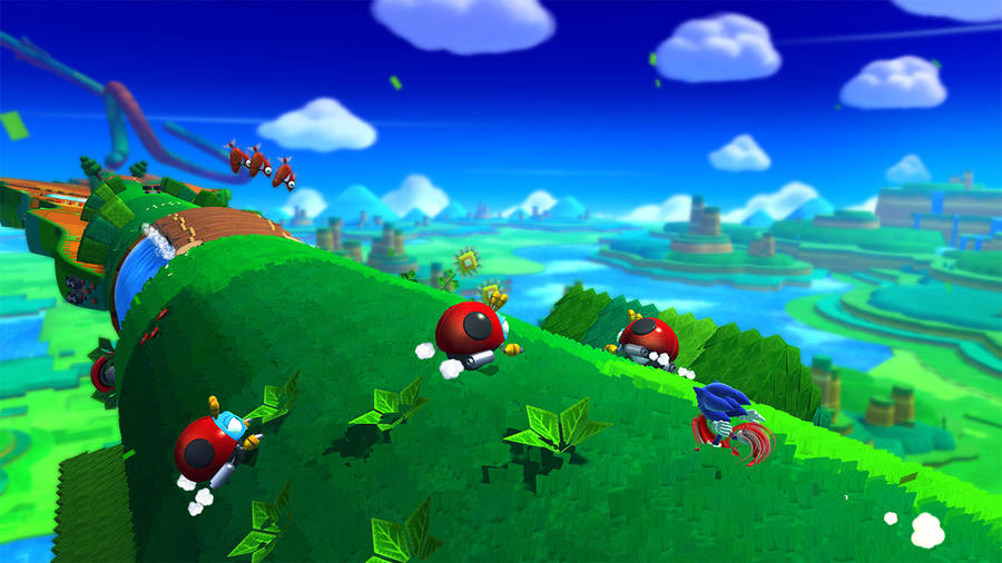 Sonic Lost World Hill Zone Wallpaper