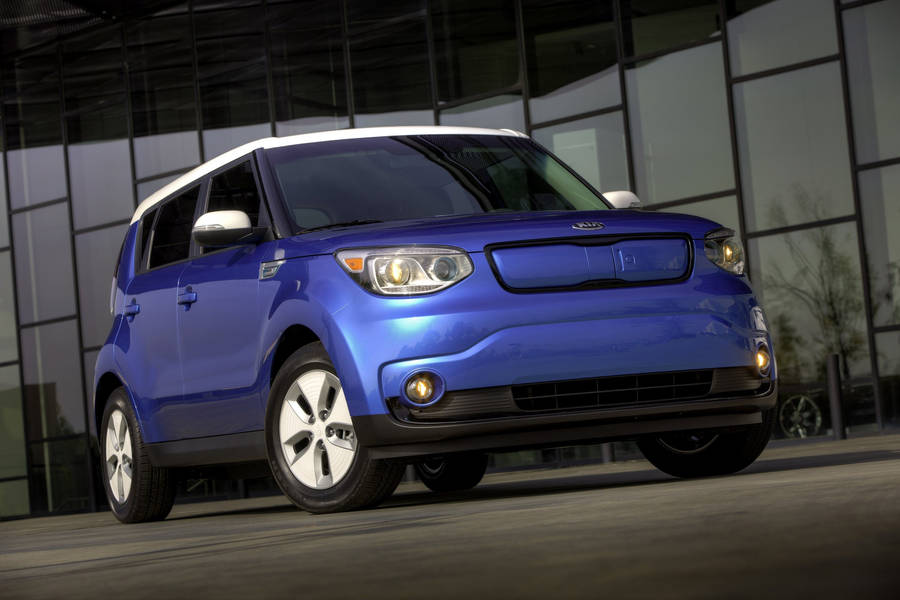 Soul Ev, Crossover, Kia, 2015, Front View Wallpaper