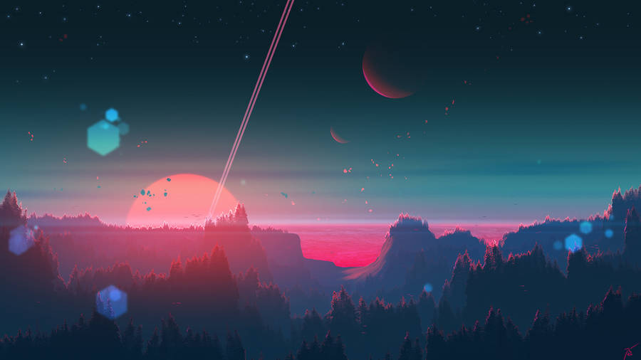 Space Hd Design Wallpaper