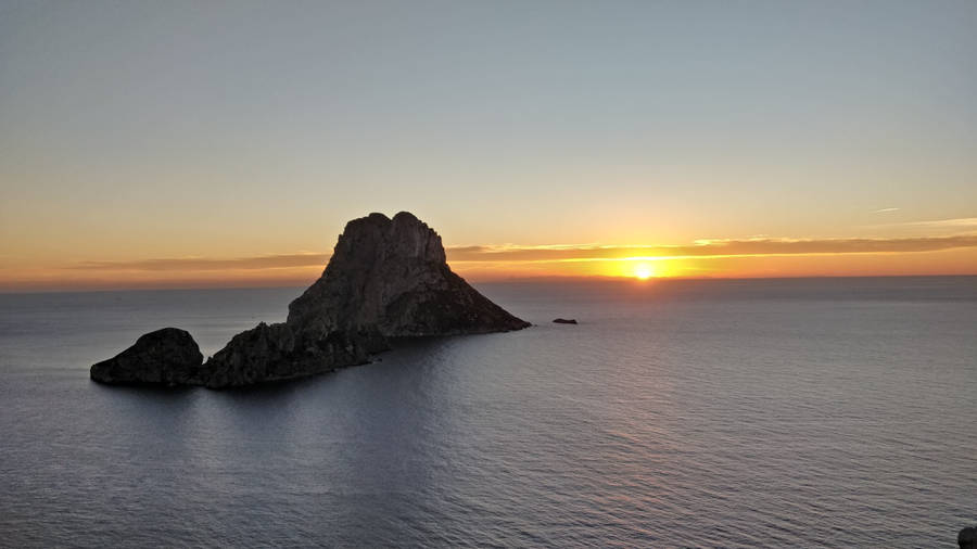 Spain Ibiza Es Vedra Sunset Wallpaper