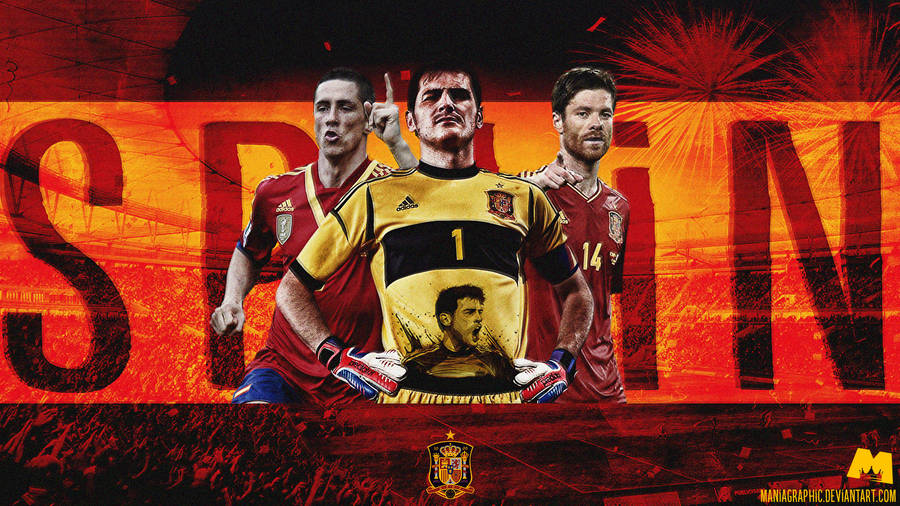 Spain National Football Team 2014 World Cup Wallpaper