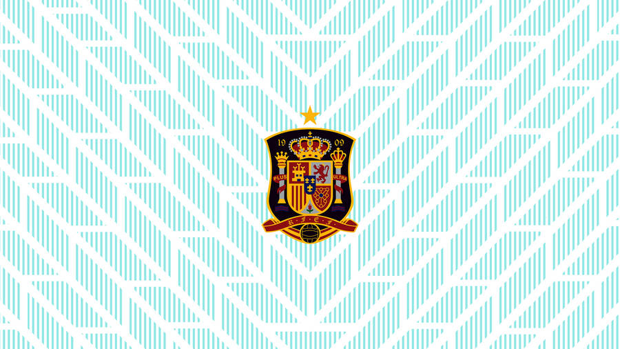 Spain National Football Team Graphic Logo Wallpaper