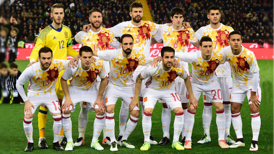 Spain National Football Team Squad 2012 Uefa Wallpaper