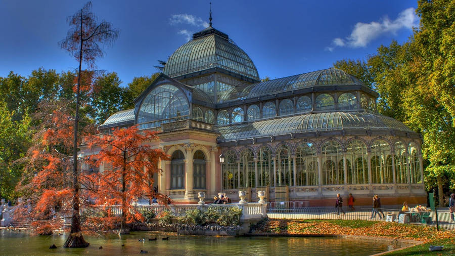 Spain Palacio De Cristal Wallpaper