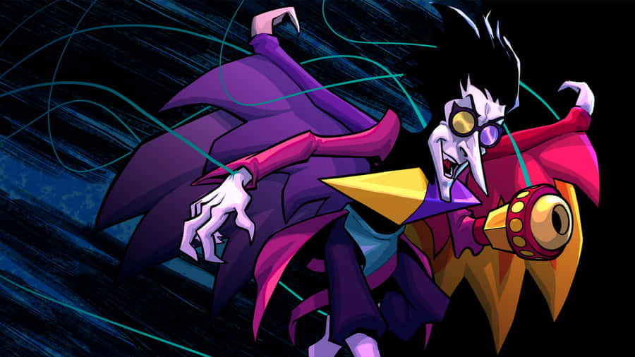 Spamton, The Enigmatic Salesman Wallpaper