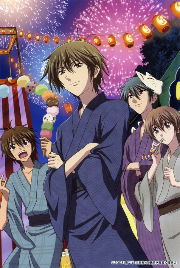 Special A Boys Class Festival Wallpaper