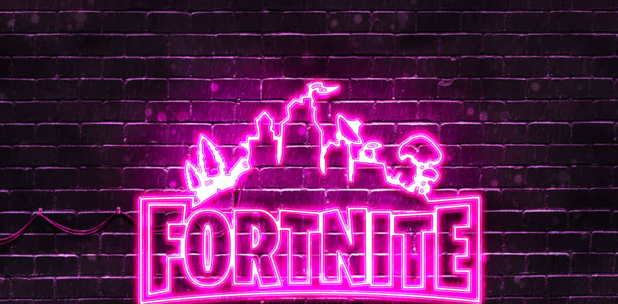 Spectacular Cool Fortnite Logo Wallpaper