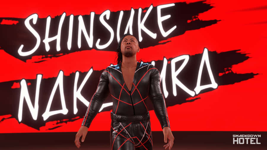Spectacular Entrance Of Shinsuke Nakamura Wallpaper